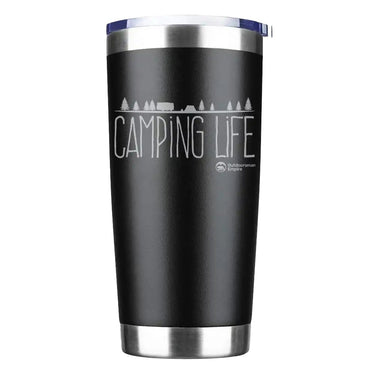 Camping Life 20oz Insulated Vacuum Sealed Tumbler